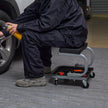 VEVOR Rolling Creeper Garage/Shop Seat, 250 LBS Capacity Padded Rolling Workshop Stool with Tool Tray Storage, Mechanic Stool for Garage, Shop, Auto Repair, Black 🍁 All In One Marketplace Canada