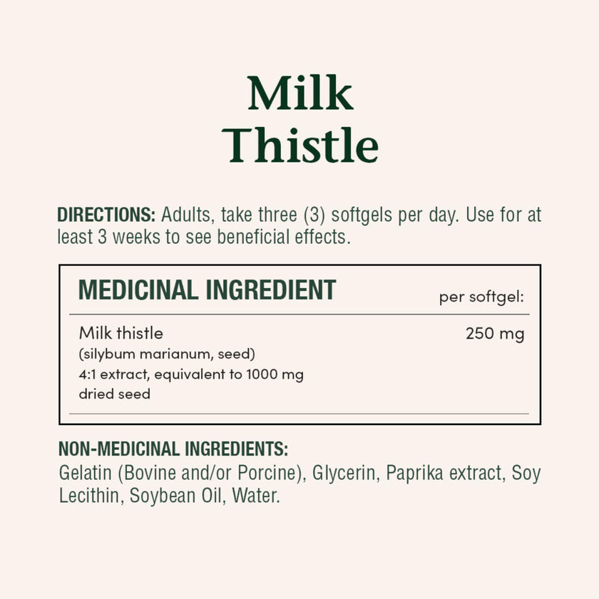NATURE'S BOUNTY Milk Thistle, 1000 mg, Helps Support Liver Function, 200 Softgels, 229 g 🍁 All In One Marketplace Canada