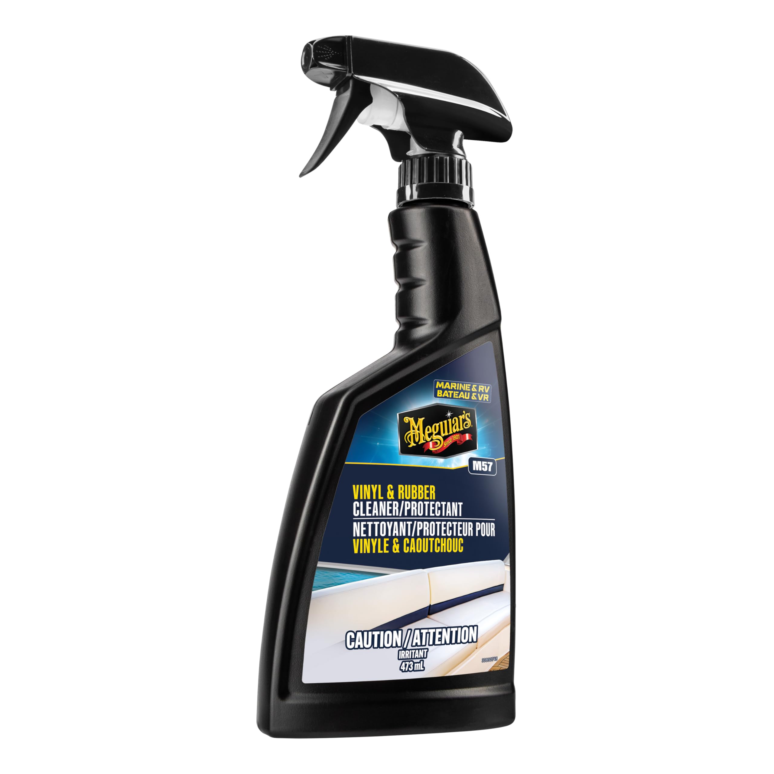 Meguiar's M5716 Marine/RV Vinyl & Rubber Cleaner & Protectant, Boat Vinyl Cleaner & Protectant, Revitalize Plastic and Rubber with an Easy-to-Use Non-Greasy Formula, 16 Oz Spray Bottle 🍁 All In One Marketplace Canada
