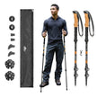 Cascade Mountain Tech Aluminum Adjustable Lightweight Trekking Poles with Cork Grip and Quick Lock for Hiking, Walking and Running in All Terrains 🍁 All In One Marketplace Canada