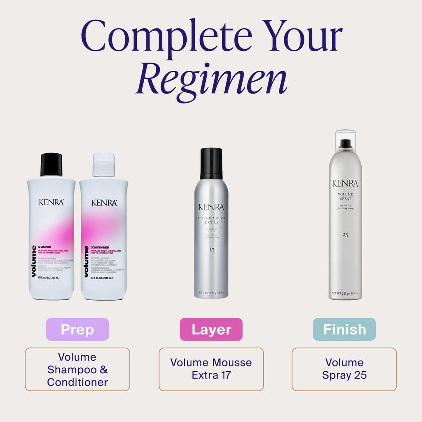 Kenra Volume Spray 25 | Super Hold Hairspray for Long Lasting Volume & Style | Thermal Heat Protectant | Wind Resistant up to 40 km/h | Humidity Shield 🍁 All In One Marketplace Canada