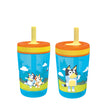 Zak Designs Bluey Kelso 15oz Leak-Proof Toddler Straw Cups, 2-Pack 🍁 All In One Marketplace Canada