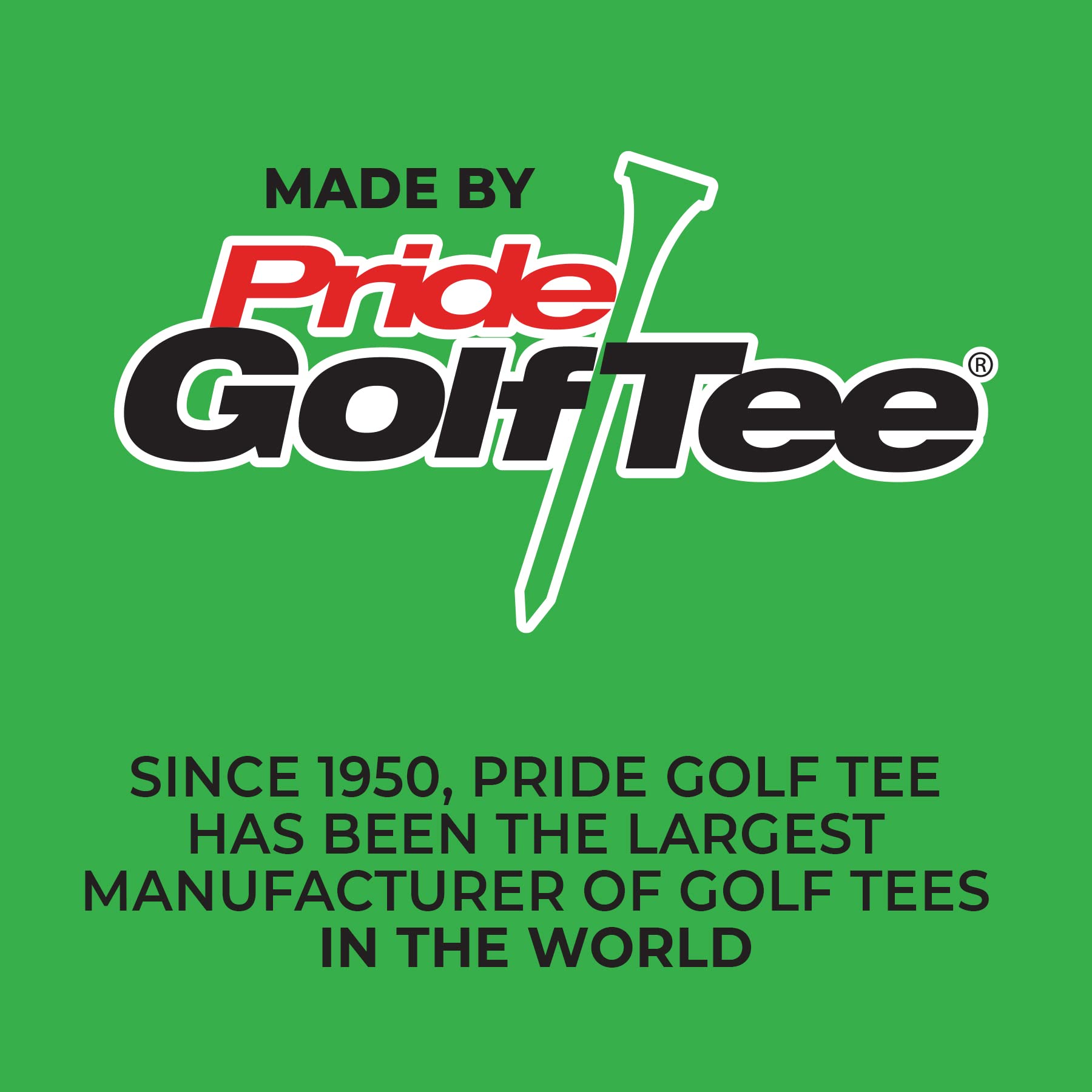 Pride Golf Tee 3-1/4-Inch Deluxe Tee, Natural, 400 count 🍁 All In One Marketplace Canada