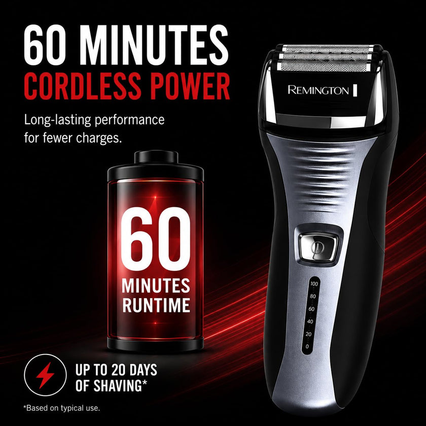 Remington F5-5800 Foil Shaver, Men's Electric Razor, Electric Shaver, Black 🍁 All In One Marketplace Canada
