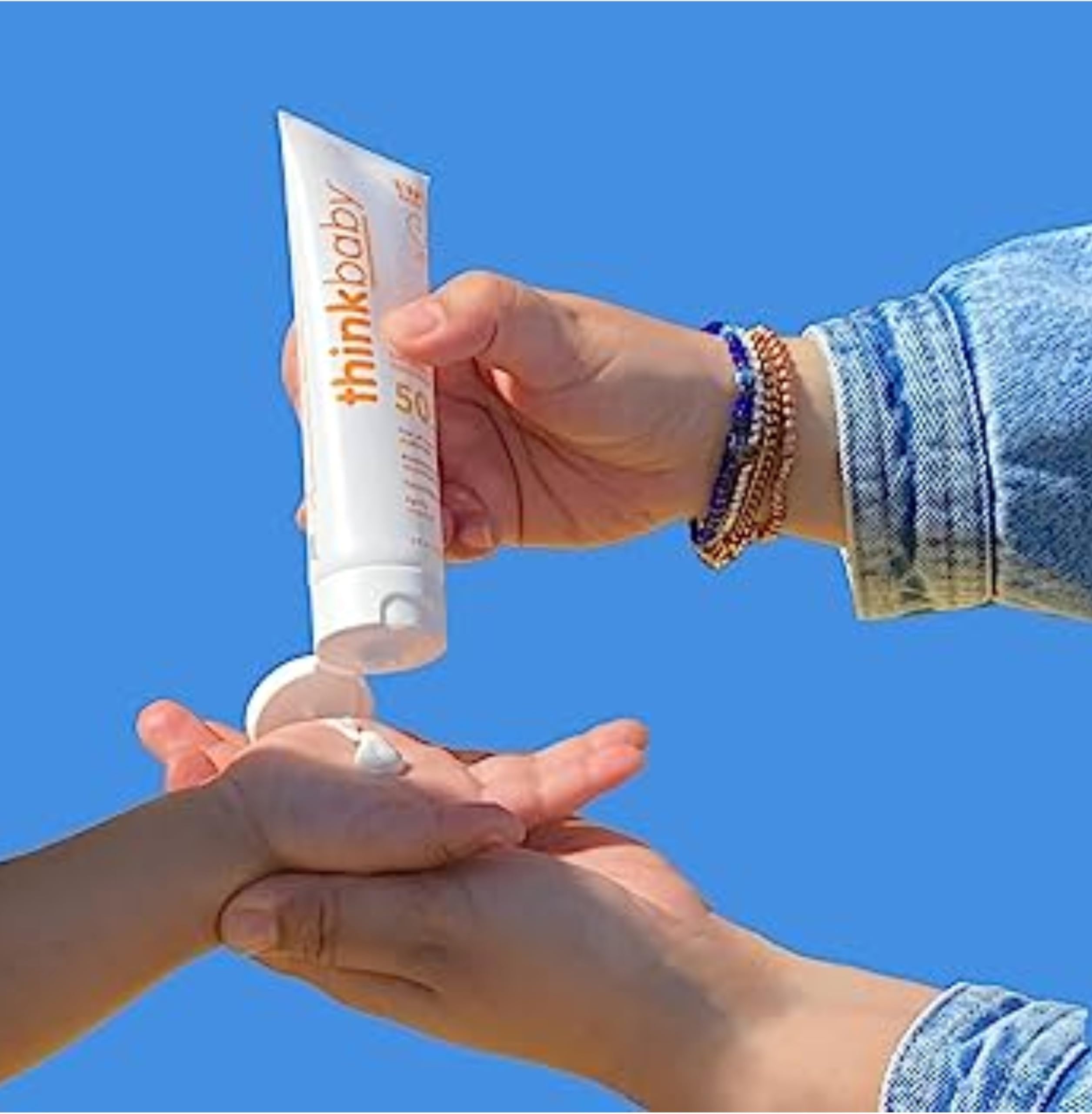 Thinkbaby - Safe Sunscreen SPF 50+, Broad Spectrum Protection - 6oz 🍁 All In One Marketplace Canada