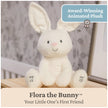 GUND Baby Flora Bunny 12-Inch Interactive Animated Musical Baby Toy 🍁 All In One Marketplace Canada