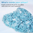 NTCOCO Cooling Bed Pillows Queen Size Pack of 2 for Sleeping Shredded Memory Foam Bed Pillows Adjustable Gel for Side Stomach Back Sleepers Washable Removable Cover Cover 🍁 All In One Marketplace Canada