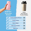 Good Protein Vegan Plant-based Protein Powder 100% Natural, Non-GMO, Dairy-free, Gluten-free, Soy-free, No Added Sugar and Nothing Artificial. Chocolate Fudge All-in-One Shake 880 grams 🍁 All In One Marketplace Canada