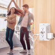 3-Sided Power Bars with Surge Protector, POWRUI 6-Outlet Extender with 3 USB Ports (1 USB C) and Night Light, Multi Plug Outlet and Spaced Outlets Adapter, ETL, White 🍁 All In One Marketplace Canada