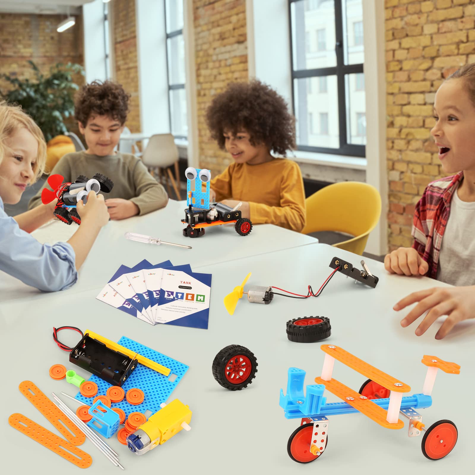 STEM Toys Science Kit for Kids 6-8 8-10 10-12, Crafts for Boys Girls Gifts 9-12 Years Old, STEM Building Robot Car Toys for Birthday Gift Ideas Age 8 9 10 11 12 🍁 All In One Marketplace Canada