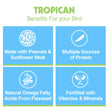 Tropican Lifetime Formula Granules for Parrots - 1.8 kg (4 lb) 🍁 All In One Marketplace Canada