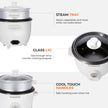 CUCKOO One Touch Rice Cooker 3-Cup (Uncooked) / 6-Cup (Cooked), Mini Rice Cooker & Warmer with Steamer Tray, Versatile Grain Cooker, Soup Maker, Auto Keep Warm, White (CR-0301C) 🍁 All In One Marketplace Canada