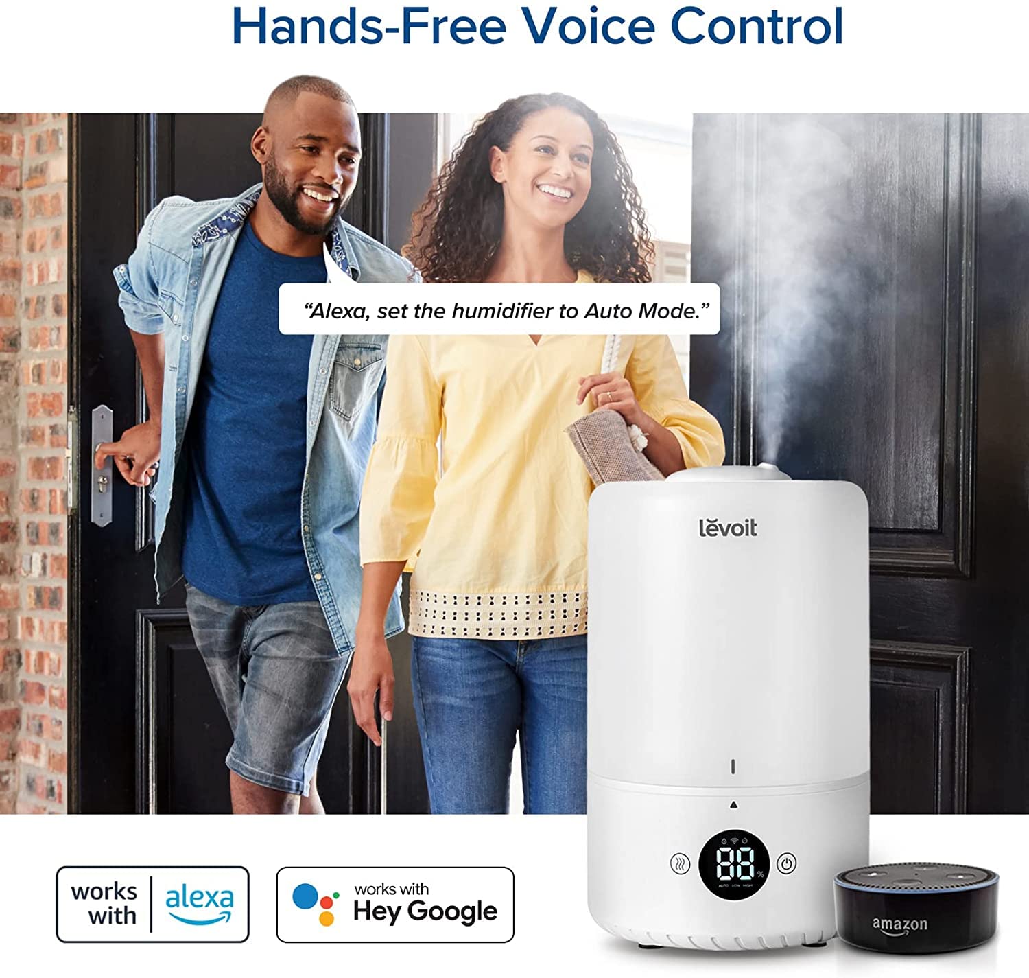 Levoit Smart Humidifiers for Bedroom, Top Fill, Essential Oil Diffuser 🍁 All In One Marketplace Canada