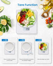 RENPHO Smart Food Nutrition Kitchen Scale, Food Scale for Food Ounces and Grams, Coffee Scale with Timer, Nutritional Calculator for Keto, Macro, and Calorie with Smartphone App, White 🍁 All In One Marketplace Canada