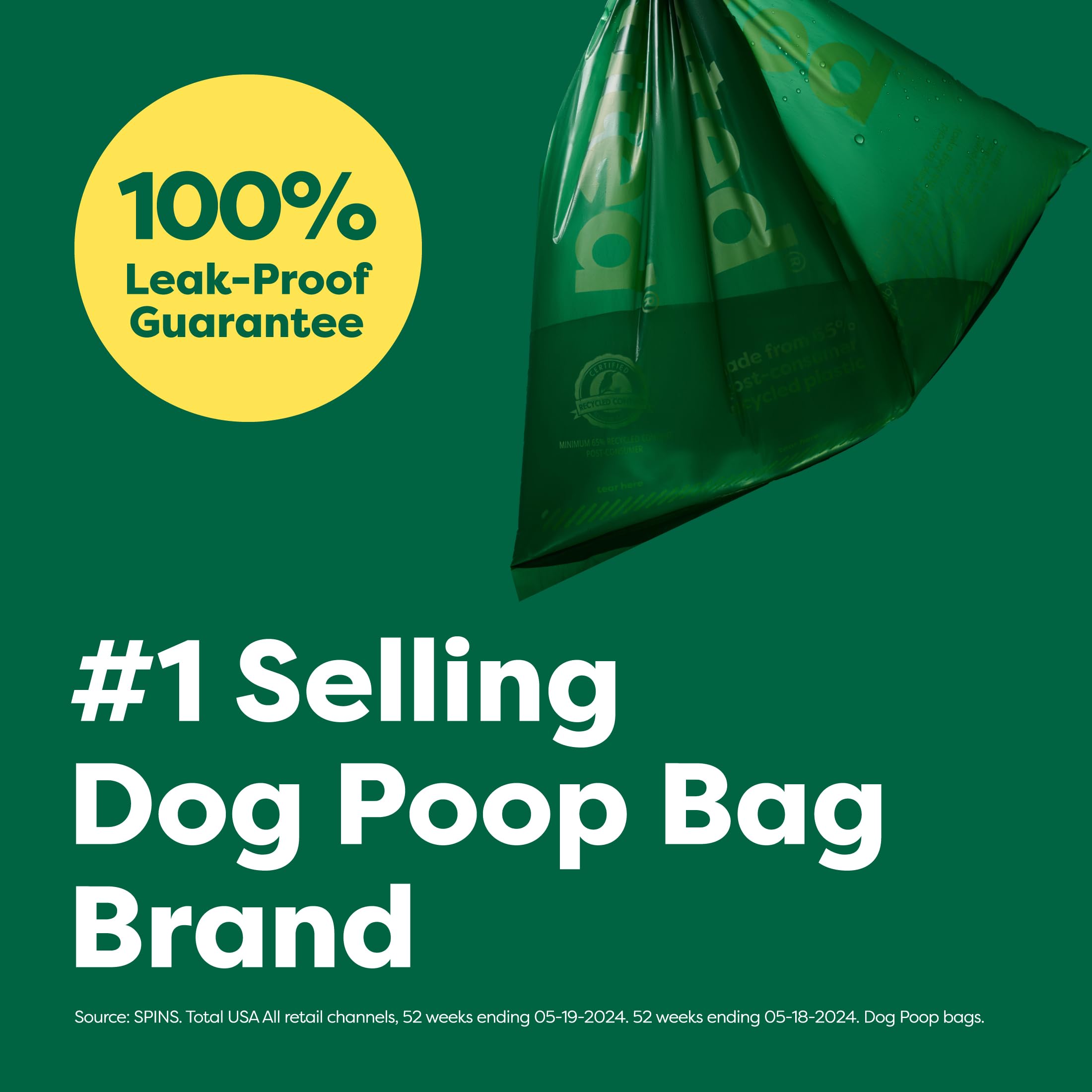 Earth Rated (A Canadian Company), Dog Poop Bags Value Pack, Leak-Proof and Extra-Thick Pet Waste Bag for Big and Small Dogs, Refill Rolls, Unscented, 600 Count 🍁 All In One Marketplace Canada