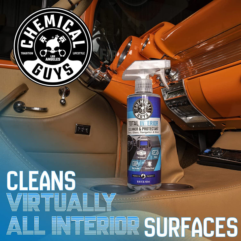 Chemical Guys Total Interior Cleaner & Protectant, Safe for Cars, Trucks, SUVs, Motorcycles, RVs & More, 473 ml (2 Pack), Fresh Scent 🍁 All In One Marketplace Canada