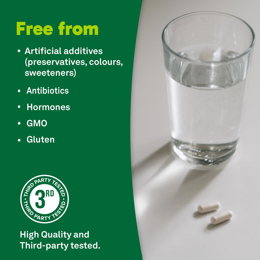 Organika Canadian-Made Colostrum (Bovine)- Immune Support, Grass-Fed- 180caps 🍁 All In One Marketplace Canada