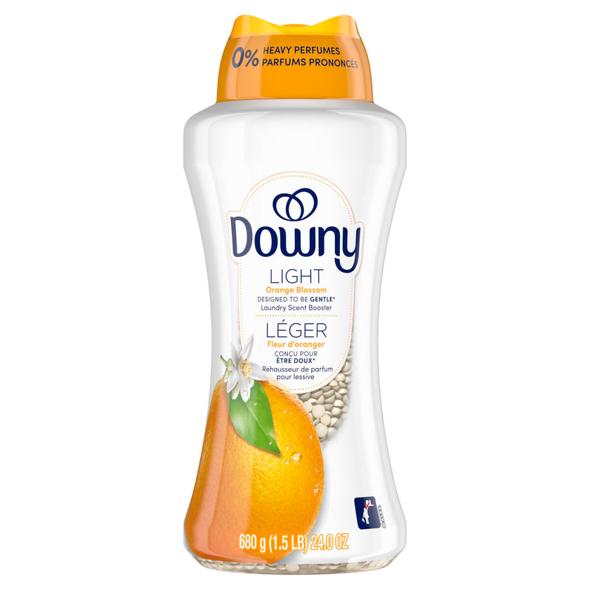 Downy Light Laundry Scent Booster Beads, Orange Blossom Scent, In-wash fabric beads designed to be gentle with a light boost of scent, No Heavy Perfumes, 680 Grams 🍁 All In One Marketplace Canada
