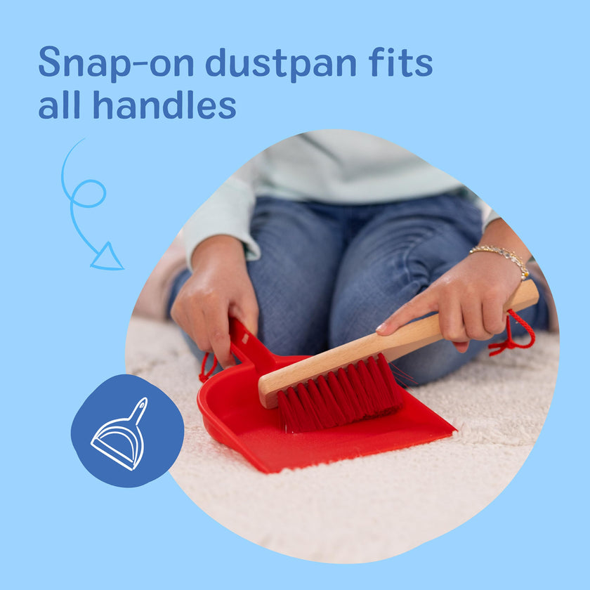 Melissa & Doug Dust Sweep Mop, 6-Pc. Toddler Cleaning Set with Kids Broom & Accessories, Preschool Learning Activities & Kids Toys for Girls & Boys 3+ 🍁 All In One Marketplace Canada