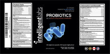Intelligent Labs 50 Billion CFU Probiotic with Prebiotics - Advanced Gut Health & Immune Support - Acid Resistant, Overfilled for Max Potency - No Refrigeration Needed - 60 Capsules (60-Day Supply) 🍁 All In One Marketplace Canada