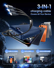 Power Bank Fast Charging 50000mAh- 22.5W Portable Charger USB C Quick Charge with 3 Outputs & 2 Inputs LED Display Huge Capacity External Battery Pack for iPhone, Samsung, iPad etc 🍁 All In One Marketplace Canada