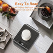 CROWNFUL Food Scale, 5kg/11lb Digital Kitchen Scales Weight Ounces and Grams for Cooking and Baking, 6 Units with Tare Function, Black (Battery Included) 🍁 All In One Marketplace Canada