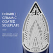 BEAUTURAL Steam Iron for Clothes with Precision Thermostat Dial, Ceramic Coated Soleplate, 3-Way Auto-Off, Self-Cleaning, Anti-Calcium, Anti-Drip 🍁 All In One Marketplace Canada