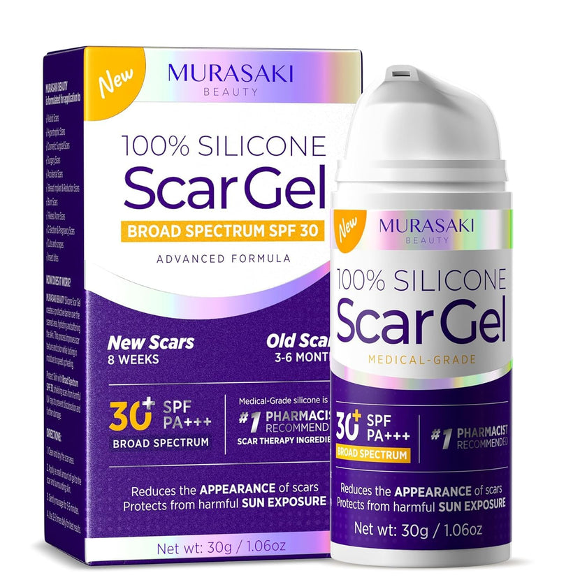 Silicone Scar Gel Scar Cream - SPF 30 Advanced Scar Gel for Old and New Scars 🍁 All In One Marketplace Canada