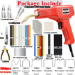 Upgraded 220W Plastic Welder, 2 in 1 Plastic Welding Repair Welder Kit 1000PCS Hot Stapler Soldering Gun with 100PCS Plastics Welding Rods Car Bumper Repair Kit for Most Plastics Repair 🍁 All In One Marketplace Canada
