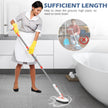 Setsail Floor Scrub Brush, 3-In-1 Tile Tub Floor Scrubber with 52-inch Adjustable Long Handle Shower Cleaner Brush and 3 Detachable Replacement Brush Heads for Cleaning Bathroom Kitchen Walls Tub Tile 🍁 All In One Marketplace Canada