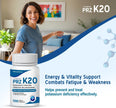 Pharmaris K-20 Potassium Chloride 1500mg Extended Release Tablets, Provides 20 mEq Potassium, Electrolyte Replenisher for Hypokalemia Treatment, Daily Use Supplement, 100 Tablets 🍁 All In One Marketplace Canada