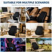 QUTOOL Lumbar Support Pillow for Office Chair, High-Density Memory Foam Back Cushion with Dual Adjustable Straps, Breathable 3D Mesh Cover, Ergonomic Back Support for Everyday Sitting 🍁 All In One Marketplace Canada