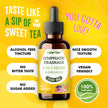 Lymphatic Drainage Drops with Echinacea, Burdock, Cleaver Herb – Sugar Free, Gluten Free, Herbal Tea Flavour Alternatives, 2 Fl Oz 🍁 All In One Marketplace Canada