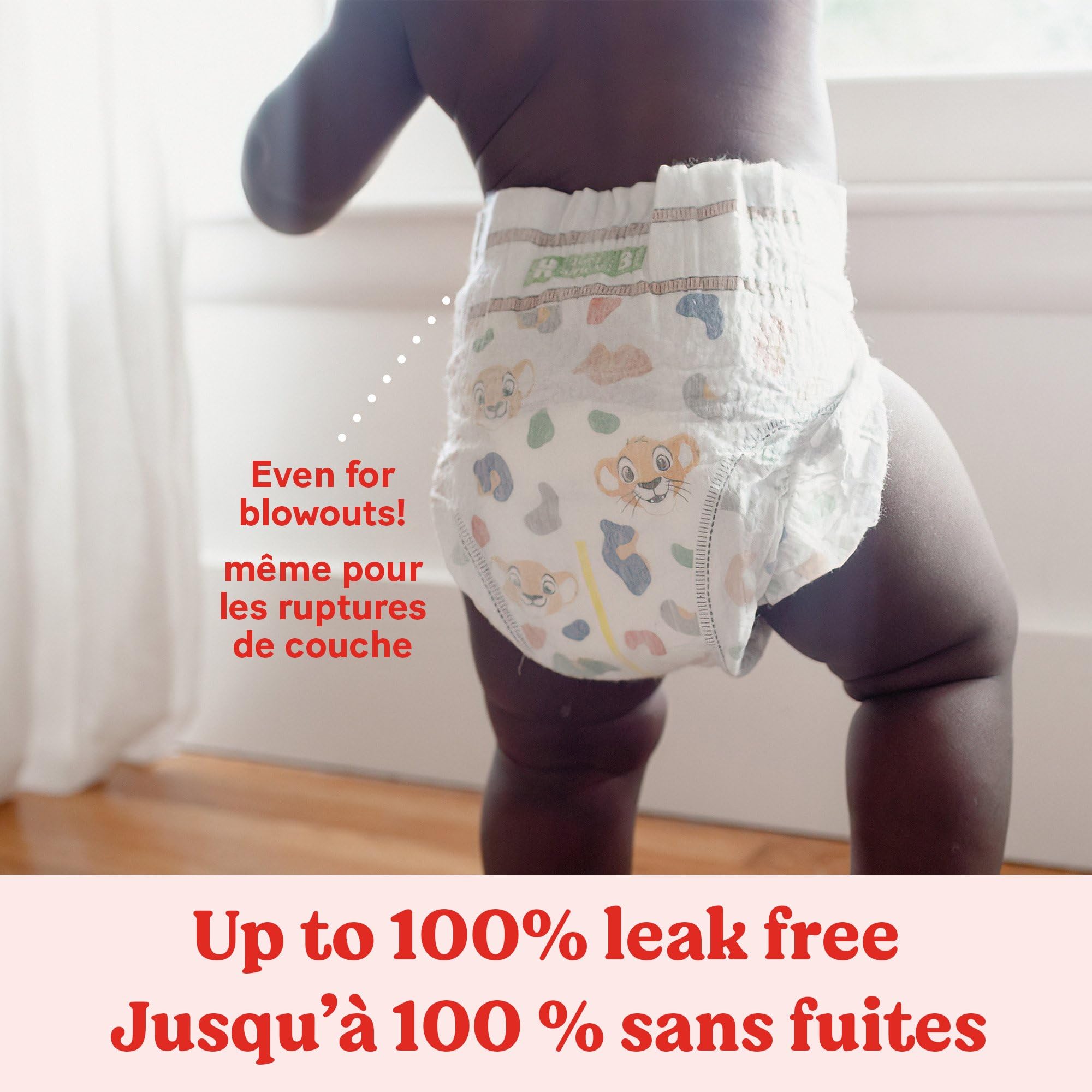 Huggies Size 8 Diapers, Little Movers Baby Diapers, Size 8 (46+ lbs), 76 Count, Packaging May Vary 🍁 All In One Marketplace Canada