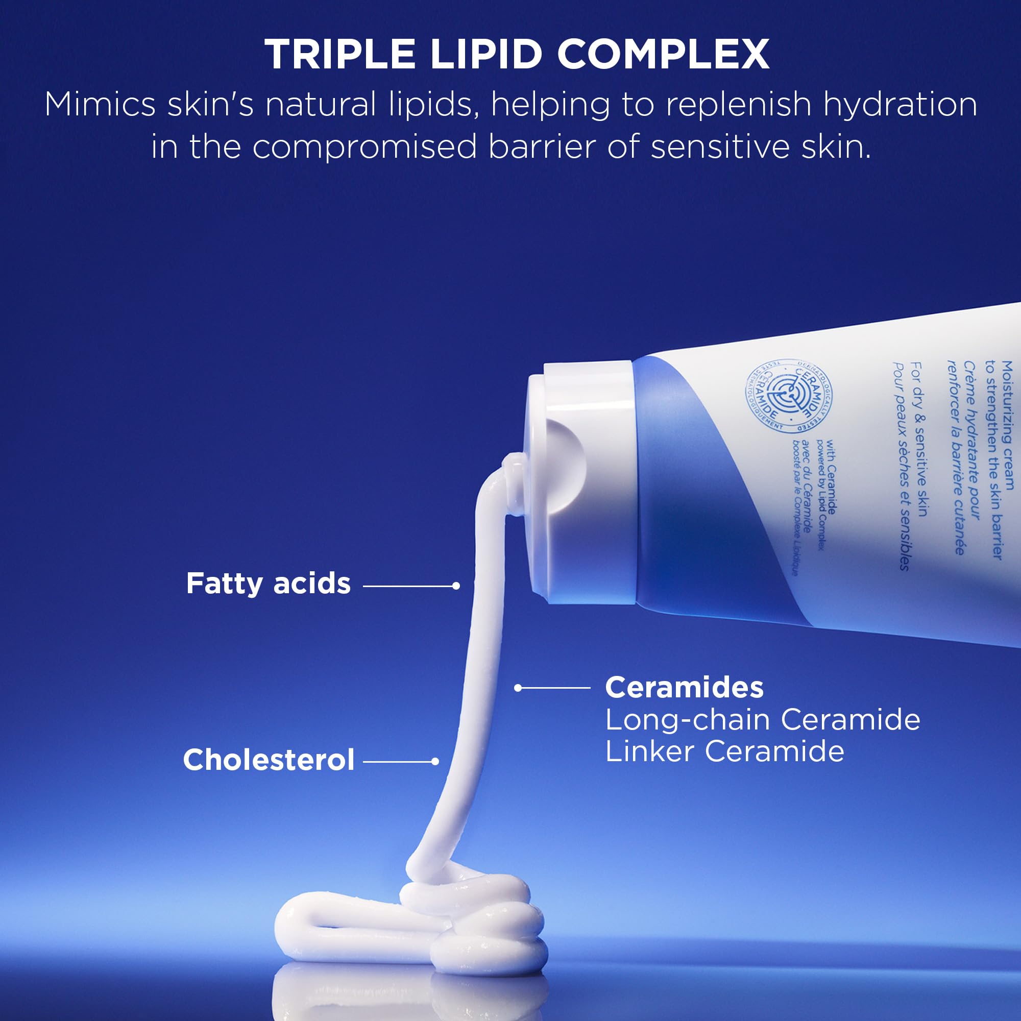 AESTURA ATOBARRIER365 Cream with Ceramides, Korean Face Moisturizer for Barrier Repair | 120H lasting Hydration, Ceramide Capsules, Dry & Sensitive Skin, Non-comedogenic, 80 mL / 2.70 fl.oz. 🍁 All In One Marketplace Canada