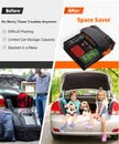 Car Roof Bag Cargo Carrier, 21 Cubic Feet Waterproof Rooftop Cargo Carrier with Anti-Slip Mat + 10 Reinforced Straps + 6 Door Hooks, Suitable for All Vehicle with/Without Roof Rack 🍁 All In One Marketplace Canada