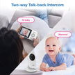 VTech VM819-2 Baby Monitor, 2.8” Screen, 2 Cameras, 1000ft Range, Night Vision, 2-Way Audio, Temperature Sensor, Lullabies, Secured Transmission No WiFi 🍁 All In One Marketplace Canada