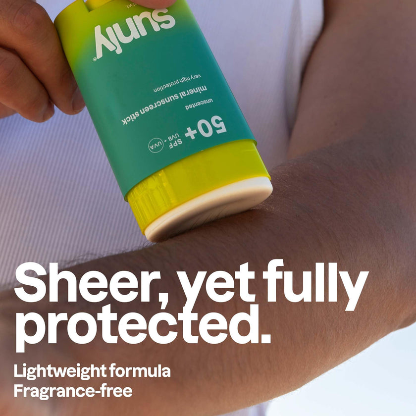 ATTITUDE Mineral Sunscreen Stick SPF 50, Broad Spectrum Zinc Oxide, EWG Verified, Non-Nano, Mess-Free Stick for Face & Body, Lightweight Non-Greasy, Vegan, Unscented, 60 grams 🍁 All In One Marketplace Canada