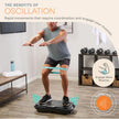 Lifepro Waver Vibration Plate Exercise Machine – Whole Body Oscillation Platform w/ 99 Speed Levels & 9 Programs – Remote Control, Loop & Resistance Bands for Full Body Home Gym Workout 🍁 All In One Marketplace Canada