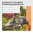 GARDENA 20502-80, Retractable Garden Hose Reel 75' x 1/2