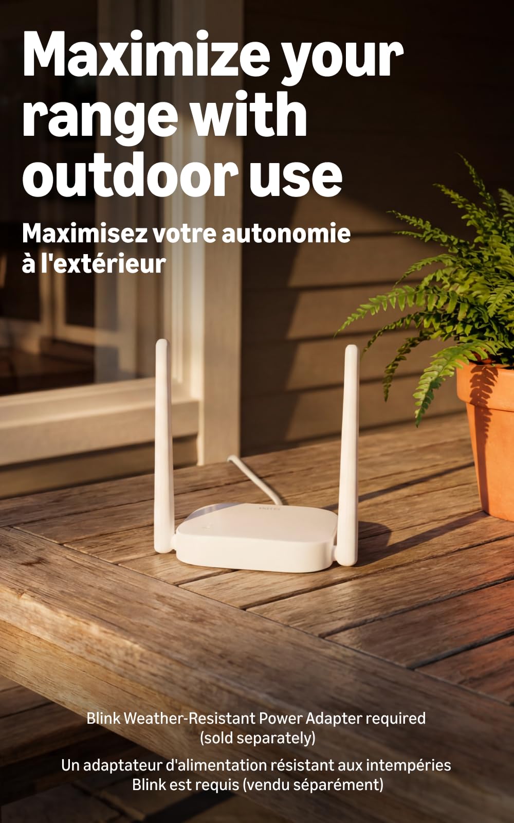 Blink Outdoor XR+ — Extended Range Wireless Outdoor 4 Camera with 10x security coverage powered by Blink's proprietary XR technology — 1 camera system 🍁 All In One Marketplace Canada