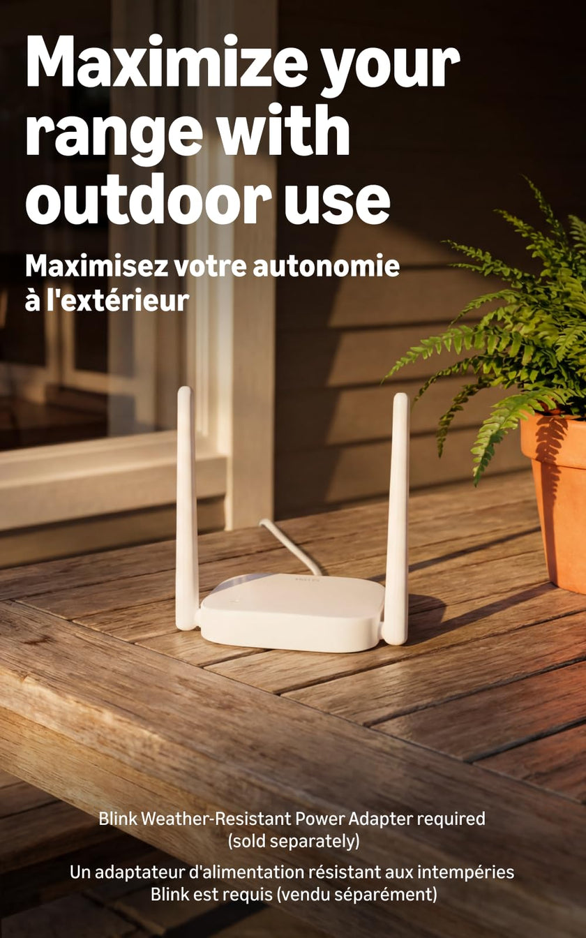 Blink Outdoor XR+ — Extended Range Wireless Outdoor 4 Camera with 10x security coverage powered by Blink's proprietary XR technology — 1 camera system 🍁 All In One Marketplace Canada