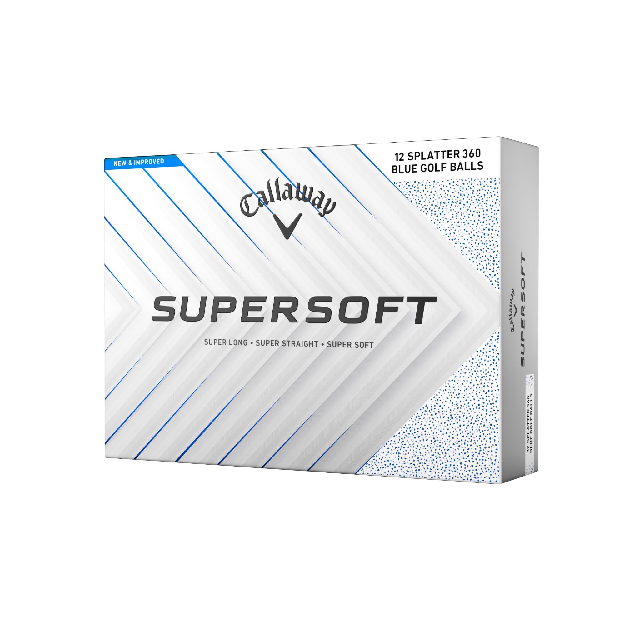 Callaway Golf Supersoft Golf Balls (2025, Blue Splatter) 🍁 All In One Marketplace Canada