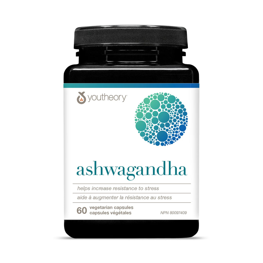 Youtheory Ashwagandha 7,200 mg Per Serving, with Clinically Proven KSM-66 and GingeverGinger to Support the Efficacy of Ashwagandha. Helps Increase Resistance to Stress and Anxiety, Vegan, 60 Capsules 🍁 All In One Marketplace Canada