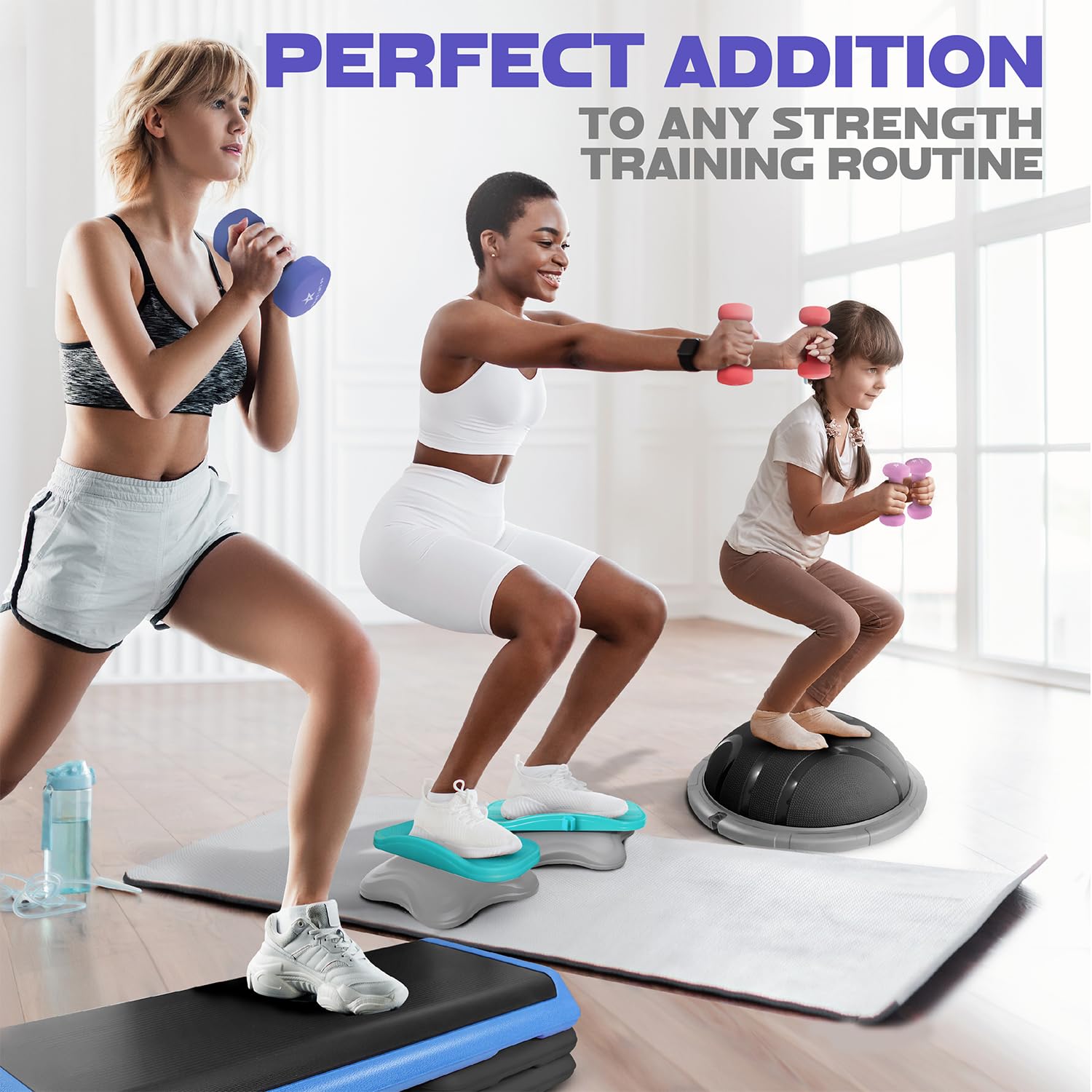 Yes4All Dumbbell Neoprene, poids et haltere, Weight Set, Hand Weights for Women, Dumbbells Pair, Free Weights (M. Purple - 20lbs) 🍁 All In One Marketplace Canada