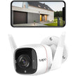 TP-Link Tapo 2K HD Security Camera Outdoor Wired, Built-in Siren, Night Vision, IP66 Weatherproof, Motion/Person Detection, Works w/Alexa & Google Home, Cloud/SD Card Storage, 2-Way Audio,White 🍁 All In One Marketplace Canada