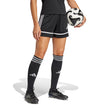 adidas Women's Squadra 25 Shorts, Black/Black/White, Medium 🍁 All In One Marketplace Canada