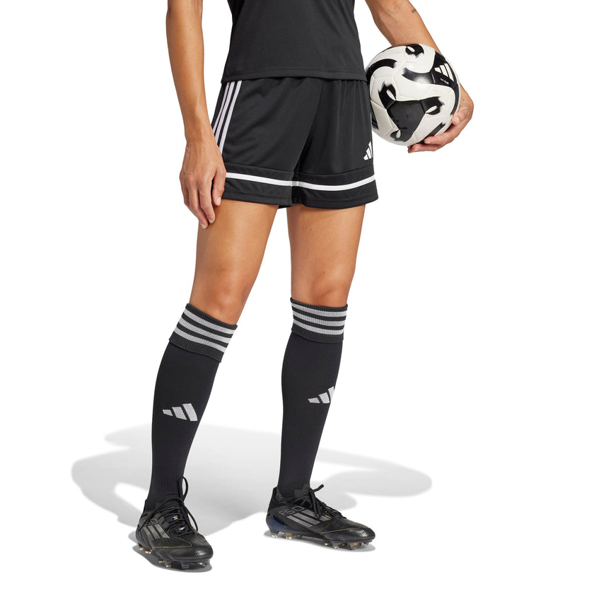 adidas Women's Squadra 25 Shorts, Black/Black/White, Medium 🍁 All In One Marketplace Canada