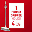 Command Broom and Mop Grippers, 3 Hangers and 6 Command Strips, Damage Free Hanging Wall Mount Broom and Mop Holder, Household Cleaning Organizer for Christmas Decorations, Holds up to 4 lb 🍁 All In One Marketplace Canada