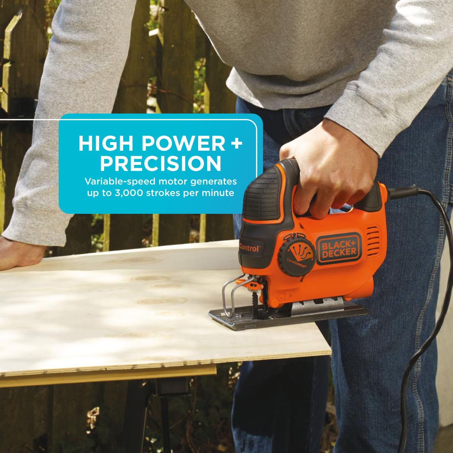 BLACK+DECKER Jig Saw, Smart Select, 5.0-Amp (BDEJS600C) 🍁 All In One Marketplace Canada